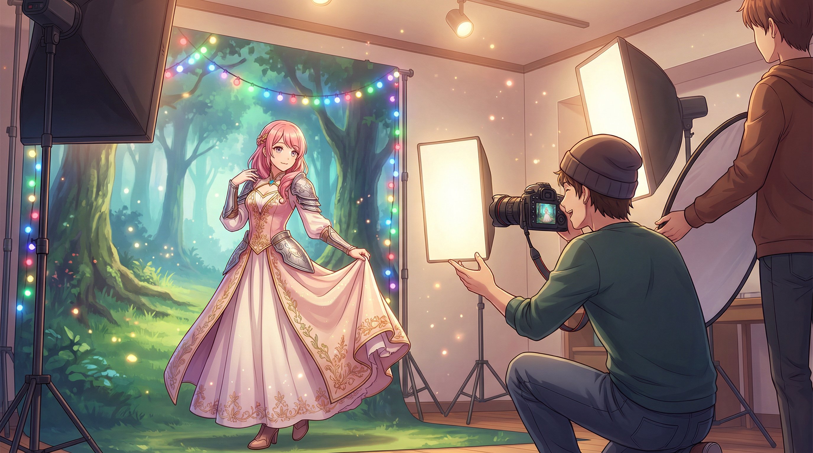 天美无痕mv案例-Cosplay影像拍摄