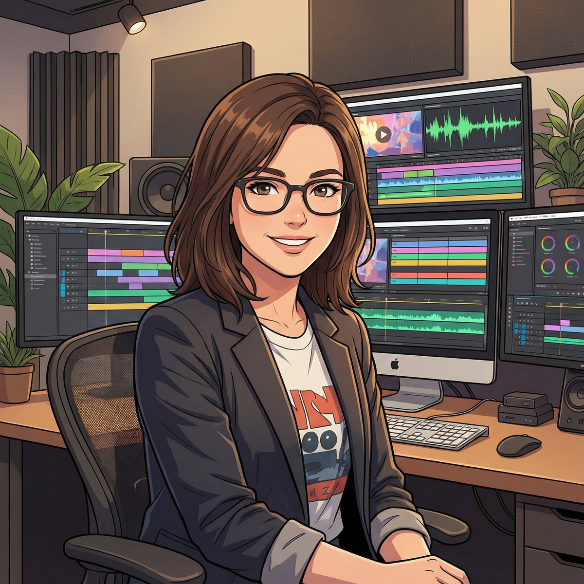 天美无痕mv制片人-李思雨